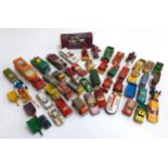 A quantity of Matchbox die cast vehicles to include Foden Breakdown tractor, Super Kings, Ford
