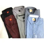 Six Hugo Boss/Boss Orange gents shirts, size XXXL