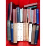 A mixed box of books to include Arthur Conan Doyle; Lewis Carroll; The Little Guides; Rudyard