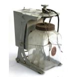 A vintage electric Blow butter churn, 42cmH