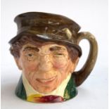 A Royal Doulton musical toby jug, Paddy 'An Irish Jig', 15cmH