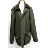 A Ratcatcher tweed shooting coat, little wear, gore tex lined, size L