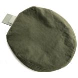 A Holland & Holland cotton canvas cap, green colour, size XL