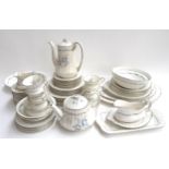 A Paragon 'Morning Rose' dinner service (approx. 61 pieces) comprising teapot, coffee pot, dinner