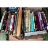 A mixed box of books to include cookery, natural history etc