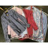 Four Charles Tyrwhitt gents shirts, size XL/17in, 1 Joseph Turner XL shirt, 2 Boden 17in collar