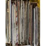 A mixed box of vinyl LPs to include The Cars, Spandau Ballet, Pet Shop Boys, Pink Floyd (The