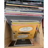A mixed box of vinyl LPs to include Van Morrison, Billy Joel, Motown, Bob Dylan, Fats Waller, Joe