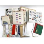 A quantity of stamps in 5 partly filled albums and loose, to include Great Britain, Netherlands,