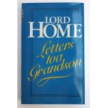 Lord Home, 'Letters to a Grandson', Collins, 1983, 1st edition, signed by the author