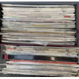 A mix quantity of vinyl LPs, mostly classical