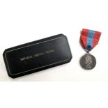 An Imperial Service Medal awarded to Henry George Perry