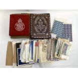 A quantity of stamps to include EFTA sheets, a presentation album of Royal Yachts stamp issue