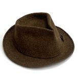 A felt Trilby hat by Lock & Co, St James Street, London, size 7 1/4