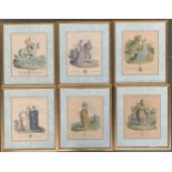 A set of 14 prints of historical figures, each approx. 26x22cm
