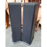 A pair of Mission model 753 6 ohm floor standing speakers, 88cmH