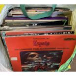 A mixed bag of vinyl LPs to include music from the 60s to the 90s, various artists etc
