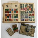 A Jubilee Postage Stamp Album containing a quantity of British and World stamps to include penny