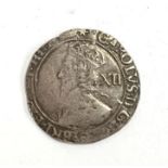 A Charles I shilling, star mint mark