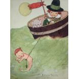 Frederick Turner, 'Childish Fancies', watercolour, 20x15cm