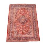 A Tabriz rug, approximately 213x138cm
