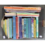 A small box of children's books to include The Wind in the Willows, Kipling, Enid Blyton, Sewell,