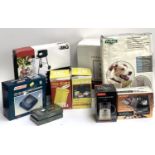 A mixed lot to include dog flap, kitchen stand, BBQ, campingaz camping stove, Boden latteo milk