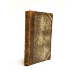 An 18th/early 19th century handwritten book of poetry, label bearing the name 'Thos. Sloan', the