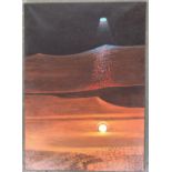 Antonio Leite (Portuguese), 'O Sol Furou A Noite Para Adormecer', oil on canvas, 87x62cm
