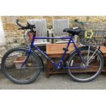 A Raleigh 18 speed mission mountain bike