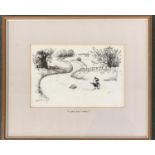 Norman Thelwell (1923-2004), 'Home Boy! Home', pen and ink cartoon, signed lower left, stamped to