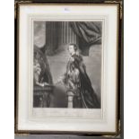 W. Dickinson, after Sir Joshua Reynolds, Right. Noble Charles Marquis of Rockingham, dated 1785,