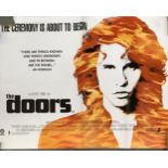 The Doors (1991), British Quad film poster, directed by Oliver Stone, damaged to top left corner,