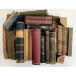 A small box of good old hardback books to include Charles Kingsley, Dickens, Milton, Kipling, Dumas