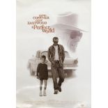 'A Perfect World' film poster, starring Kevin Costner; a Japanese Diane Lane poster; Juliette