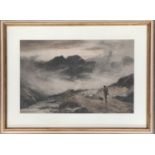 After John MacWhirter, 'Evening Mists Isle of Skye', 41x63cm