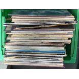 A mixed box of vinyl LPs to include Beach Boys, Elton John, Billy Ocean, Dionn Warwick,