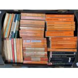 A box of Penguin paperbacks to include Roald Dahl, Joh Le Carre, Daphne Du Maurier, Chaucer, Conrad,