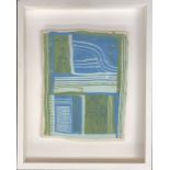 Lesley Nicole Benneworth, Ceramic Print 6, approx 34 x 26cm mounted in floating frame