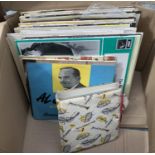 A mixed lot of mainly classical LPs, some 10 and 7 inch singles