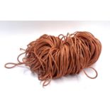 A large bunch of orange rope, approx. 8mm