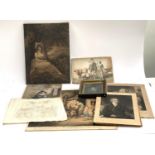 A quantity of 19th century prints, to include Nutter, Thomas Lawrence etc