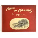 F A Stewart, 'Hark to Hounds', First Edition Published by Collins, London 1937 with Dust Cover