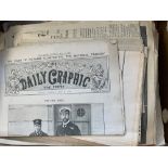 A large quantity of newspapers and periodicals spanning 1852-1965 to include Illustrated London
