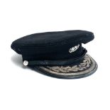 A St John's Ambulance peeked officer's cap with badge