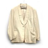 A white dinner jacket, tailored by Cooling Lawrence & Wells, Maddox Street W1, 1960
