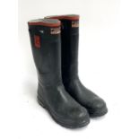 A pair of Firefighter 3000 steel toe capped wellies