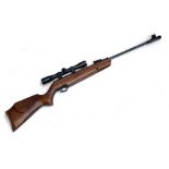 A Webley Stingray .22 air rifle with Apollo 4x32 scope