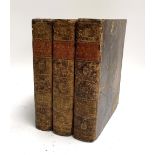 Three volumes of The Holy Bible, prepared and arranged by the Rev. George D'Oyly and the Rev.