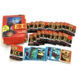 36 packets of Topps E.T. The Extra-Terrestrial gum cards in original display box (box af, one packet